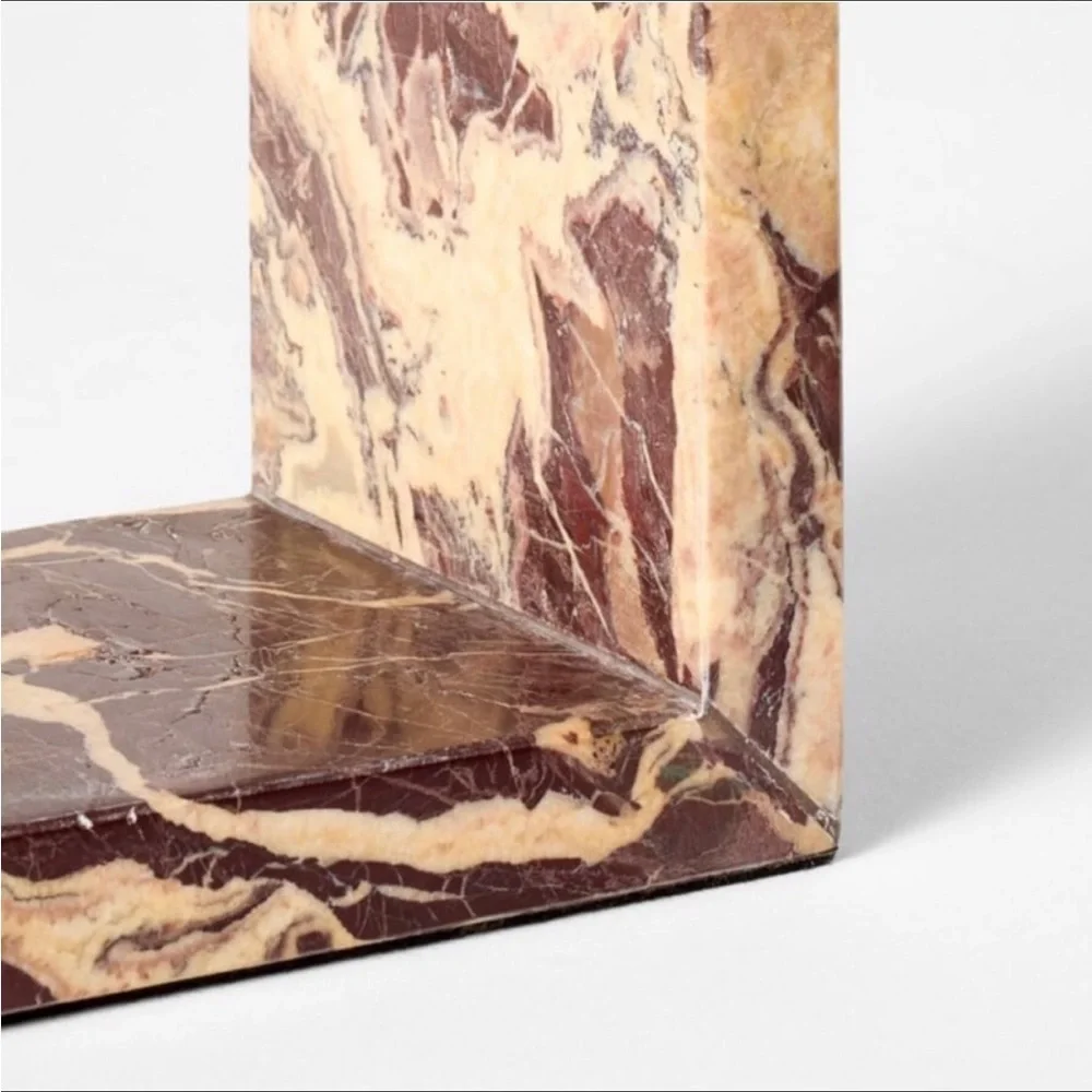 Set of 2 Levanto Marble Bookends - Threshold™ with Studio McGee
